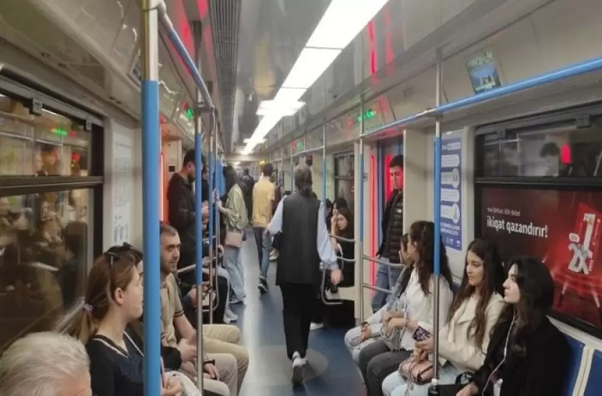 Bakı metrosundan orta hesabla hər gün neçə sərnişin istifadə edir?