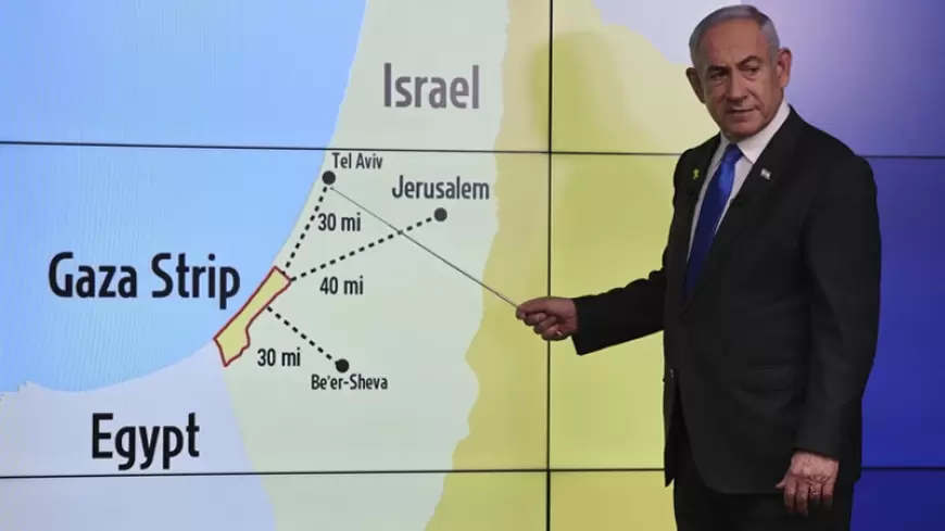 Netanyahu Qəzzanın Misirlə sərhədində müddətsiz nəzarət tələb edir