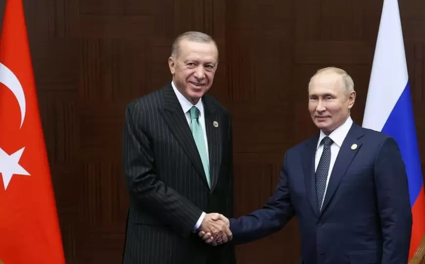 Putin says he looks forward to meeting Erdogan at BRICS summit in Russia