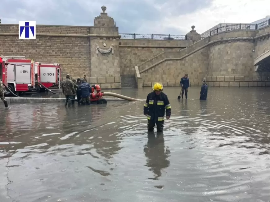 Məmurlar yağıntının fəsadları ilə əlaqədar özlərinə bəraət qazandırmağa çalışırlar