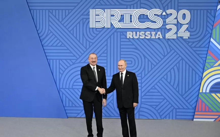 Prezident İlham Əliyev XVI BRICS Sammitinin keçirilməsi münasibətilə rəsmi ziyafətdə iştirak edib